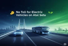 No Toll Tax For Electric Vehicles On Atal Setu