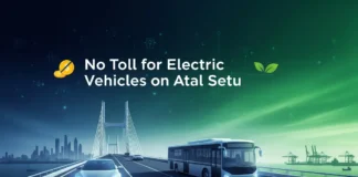 No Toll Tax For Electric Vehicles On Atal Setu