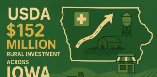 USDA Commits $152 Million to Empower Rural Iowa